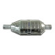 Replacement catalytic converters Universal resonator RACES - flat 400x60 mm | races-shop.com
