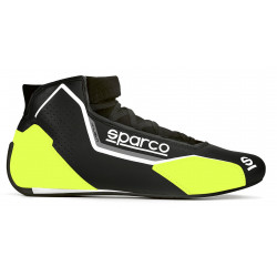 Race shoes Sparco X-LIGHT FIA black/yellow