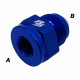 Hose pipe reducers female to male Reducer AN10 (female) to AN12 (male) | races-shop.com