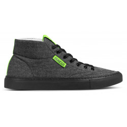 FIA race shoes Sparco FUTURA, grey/fluo green