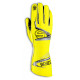 Race gloves Sparco Arrow with FIA (outside stitching) yellow/black