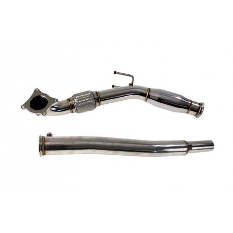 Golf Downpipe for VW Golf V 2.0 TFSI with cat | races-shop.com
