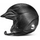 Open face helmets Helmet Sparco RJ-I SUPERCARBON with FIA 8860-2018, HANS black | races-shop.com