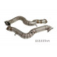 RS6 Downpipe for Audi RS6 C7 4G 4.0 TFSI V8 | races-shop.com