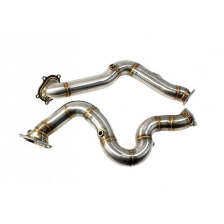 Down pipes and dump pipes Downpipe for Audi RS7 C7 2012+ decat | races-shop.com