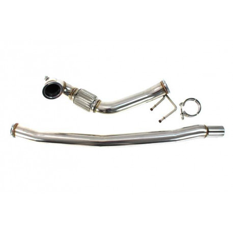 S3 Downpipe for VW GOLF VI R with cat | races-shop.com