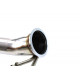 TT Downpipe for VW GOLF VI R with cat | races-shop.com