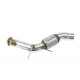 Down pipes and dump pipes Downpipe for BMW 116d E81/E87 N47 2.0D (decat) | races-shop.com