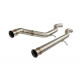 Down pipes and dump pipes Mid Pipe pre BMW M4 F83 (2014-2020) | races-shop.com