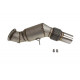 Down pipes and dump pipes Downpipe pre BMW F30 Sedan (2016-2019) 340i | races-shop.com