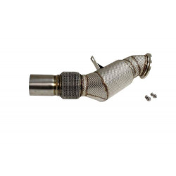 Downpipe pre BMW F30 (2016-2019) 340i s KAT a tepelný štít