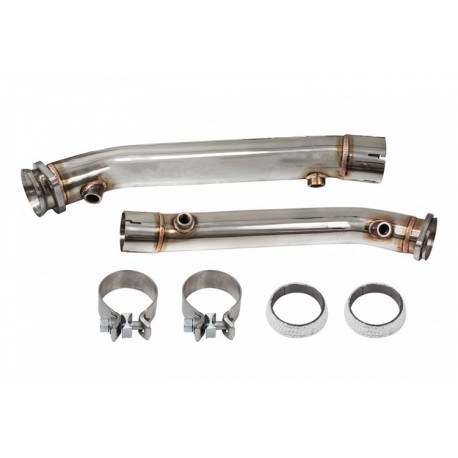 Down pipes and dump pipes RACES downpipe for BMW E93 M3 | races-shop.com