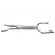 Down pipes and dump pipes Mid Pipe for Mercedes Benz W205 C63S AMG 2015+ | races-shop.com