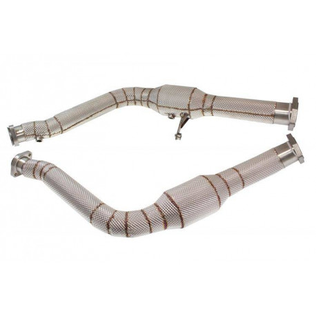Mercedes Downpipe for Mercedes-Benz G65 AMG W463 (2013-2018) + thermal shield | races-shop.com