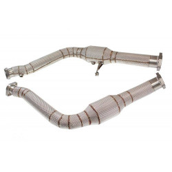 Downpipe for Mercedes-Benz G63 AMG W463 (2013-2018) + thermal shield
