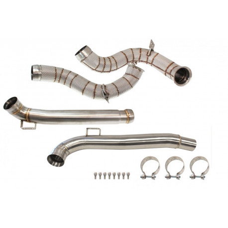 Down pipes and dump pipes Downpipe for Mercedes-Benz AMG GT C MY2018+ (decat) | races-shop.com