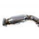 Down pipes and dump pipes Downpipe for NISSAN 350Z (decat) | races-shop.com