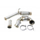 Golf Downpipe for VW Golf VII GTI 2.0TFSI with cat | races-shop.com