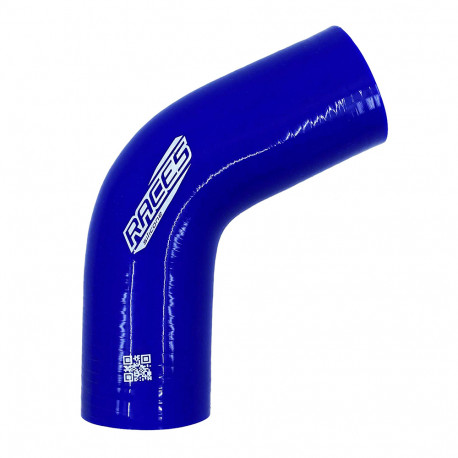 Elbows 67° Silicone elbow RACES Silicone 67° - 20mm (0,79") | races-shop.com