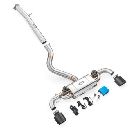 Exhaust systems RM motors RM Motors Catback exhaust system for TOYOTA GR Yaris 1.6 | races-shop.com