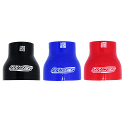 Silicone straight reducer RACES Silicone, 63mm (2,5") to 80mm (3,15")