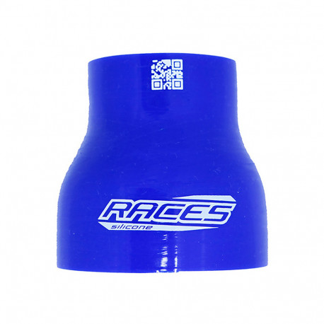 Reducer coupling - straight Silicone straight reducer RACES Silicone, 63mm (2,5") to 89mm (3,5") | races-shop.com