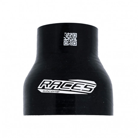Reducer coupling - straight Silicone straight reducer RACES Silicone, 63mm (2,5") to 76mm (3") | races-shop.com