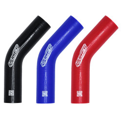Silicone elbow RACES Silicone 45° - 20mm (0,79")
