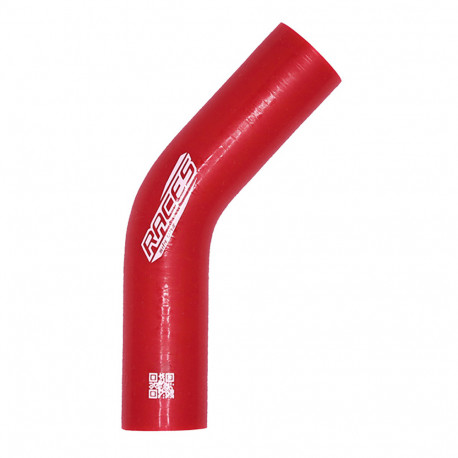 Elbows 45° Silicone elbow RACES Silicone 45° - 18mm (0,71") | races-shop.com