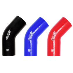 Silicone elbow RACES Silicone 45° - 84mm (3,3")