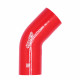 Elbows 45° Silicone elbow RACES Silicone 45° - 84mm (3,3") | races-shop.com
