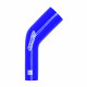 Elbows 45° reductive Silicone hose elbow reducer RACES Silicone 45° - 45mm (1,77") to 57mm (2,25") | races-shop.com