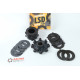 RacingDiffs RacingDiffs 168mm BMW (4CYL) Small case Limited Slip Differential clutch plate set - Stage 3 Max performance pack (E36) | races-shop.com