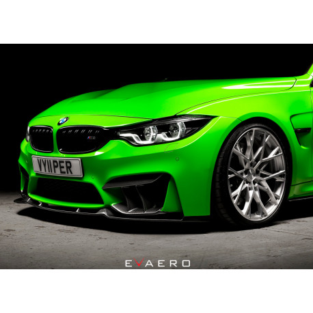 Body kit and visual accessories EVAERO karbonový splitter pod originální přední nárazník BMW M3 F80 | races-shop.com