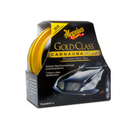 Meguiars Gold Class Carnauba Plus Premium Paste Wax - solid wax with natural carnauba, 311 g