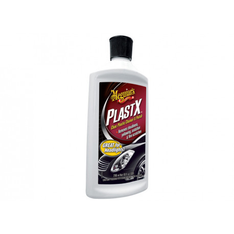 Paint correction Meguiars PlastX - polish for clear plastics, 296 ml | races-shop.com