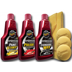 Meguiars - basic set for polishing and waxing the car (3-step system)