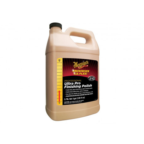 Paint correction Meguiars Ultra Pro Finishing Polish - profesionální leštěnka pro maximální lesk, s nízkým obsahem super-mikroabraziv, 3,79 l | races-shop.com