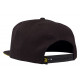 Caps Meguiars "M" Logo Snapback - černá kšiltovka snapka s vyšitým zlato-černým 3D logem "M" | races-shop.com