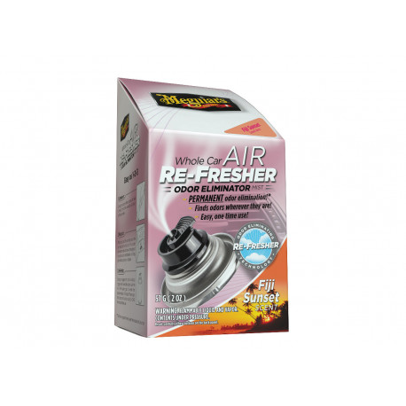 Interior Meguiars Air Re-Fresher Odor Eliminator - Fiji Sunset Scent - čistič + pohlcovač pachů + osvěžovač, vůně Fiji Sunset, 71 g | races-shop.com