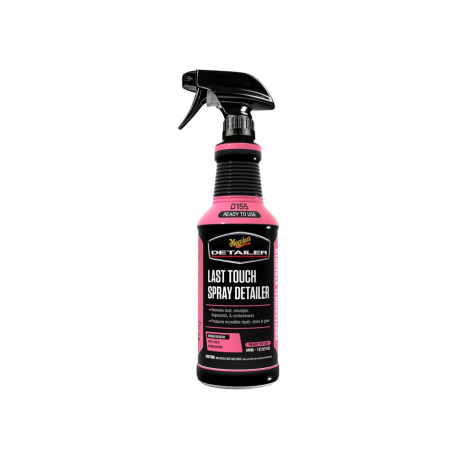 Waxing and paint protection Meguiars Last Touch Spray Detailer - detailer pro odstranění lehkých nečistot, lubrikaci laku a posílení lesku, 946 ml | races-shop.com