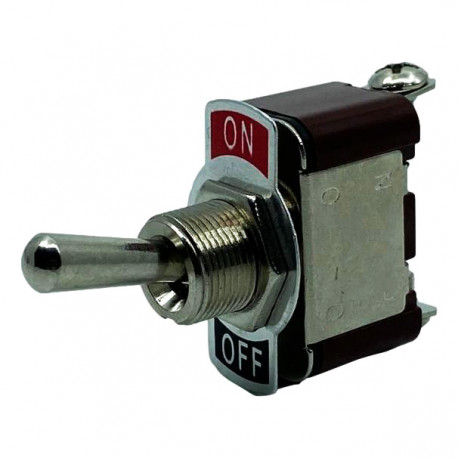 Start buttons and switches RACES toggle ON-OFF switch (12V/15A) - 2/4 bolt-on pin | races-shop.com