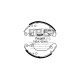 EBC brakes Rear Brake Shoes EBC Replacement 5095 | races-shop.com