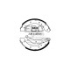 EBC brakes Rear Brake Shoes EBC Replacement 6543 | races-shop.com