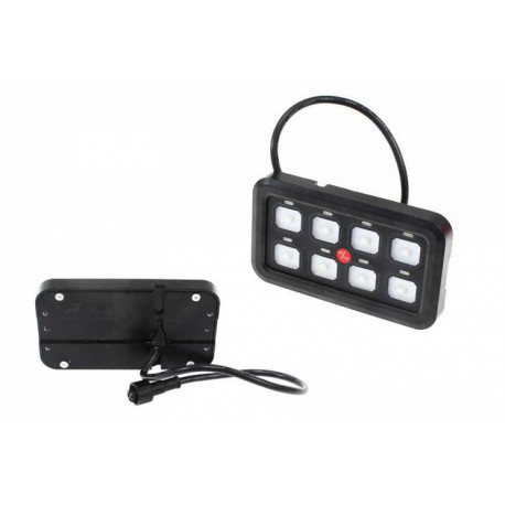Switch panels RACES set of 8 switches with circuit controller | races-shop.com
