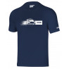 T-shirt Sparco FRAME blue
