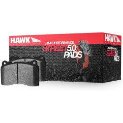 Rear brake pads Hawk HB803B.639, Street performance, min-max 37°C-290°C 