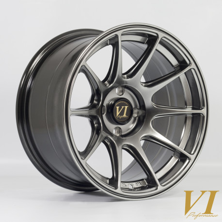 6Performance aluminium wheels 6Performance BDR wheel 15X8.25 4X100 67,1 ET0, Black | races-shop.com