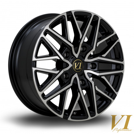 6Performance aluminium wheels 6Performance Loaded wheel 18X8 5X160 65,1 ET50, Black | races-shop.com