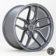 6Performance aluminium wheels 6Performance Torsen wheel 19X9.5 5X112 66,6 ET33, Gunmetal | races-shop.com